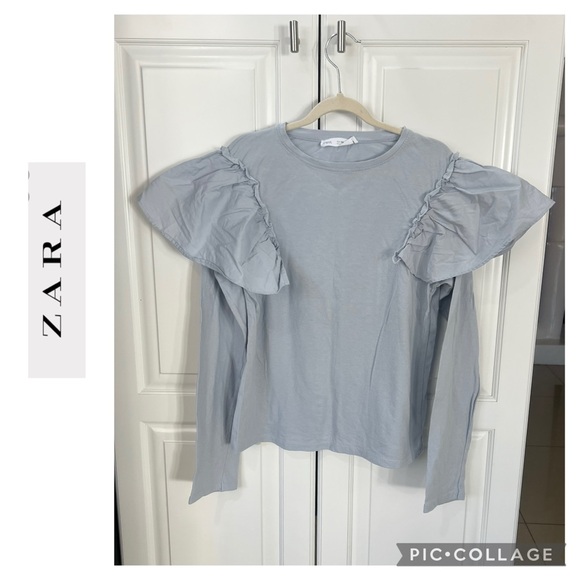 Zara girls long sleeve top size 13 - Picture 1 of 6